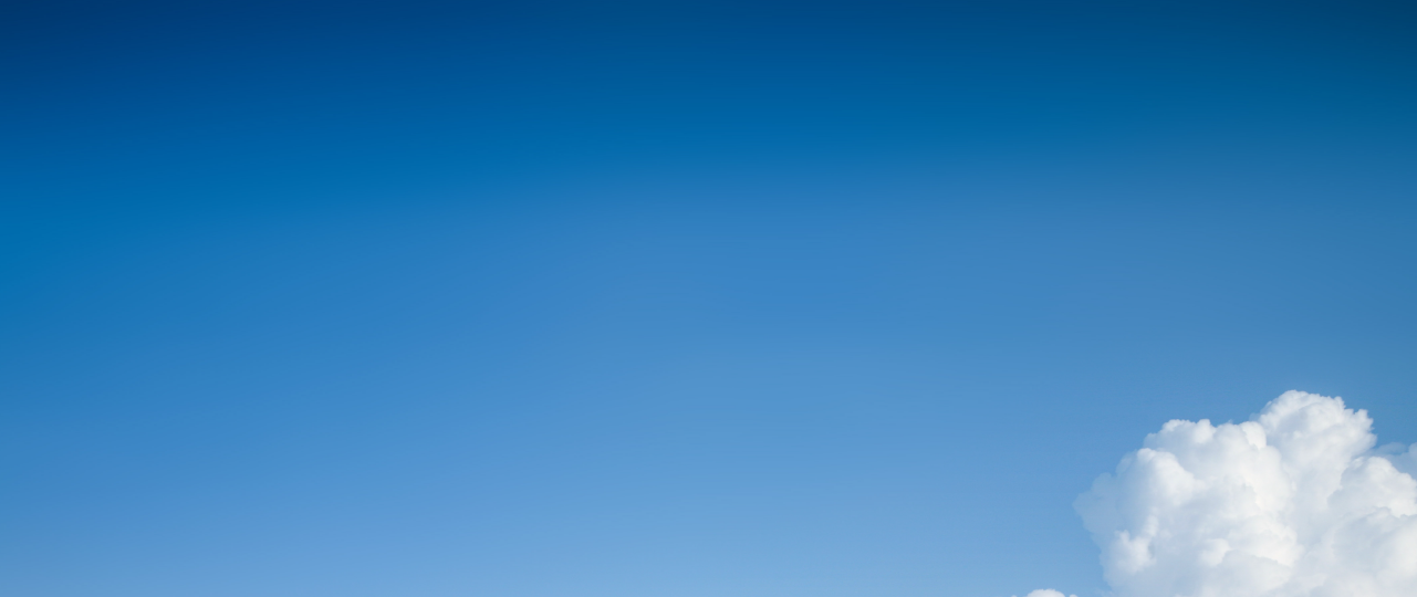 background de programa R3, cielo azul y nubes