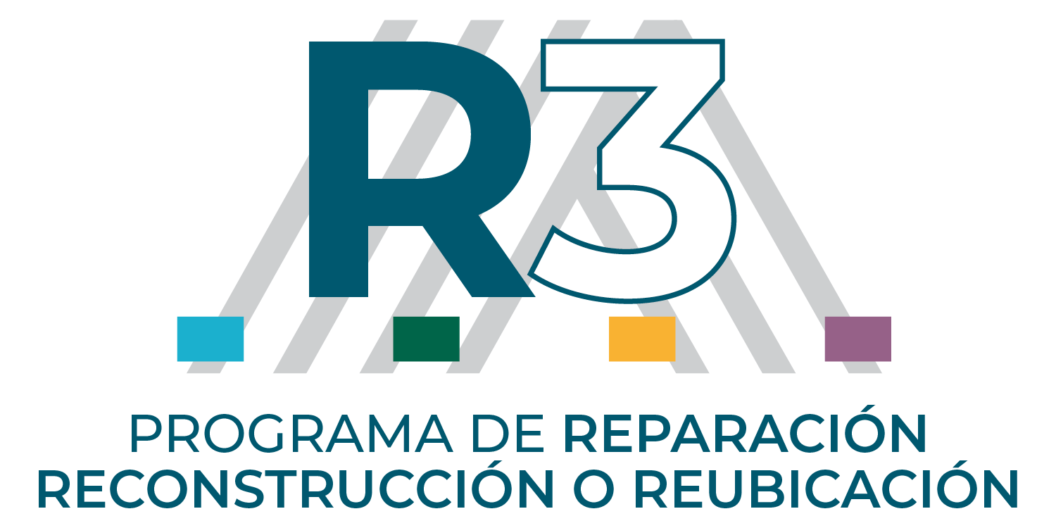 Logo de Programa de Reparación, Reconstrucción o Reubicación