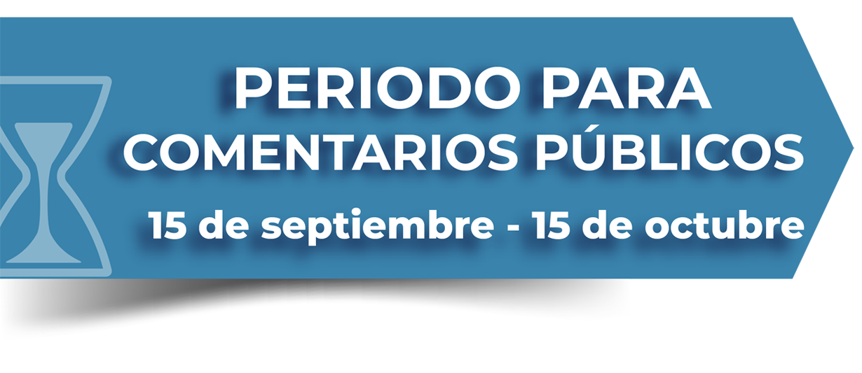 Periodo para comentarios