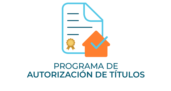 Programa de Autorización de Titulo