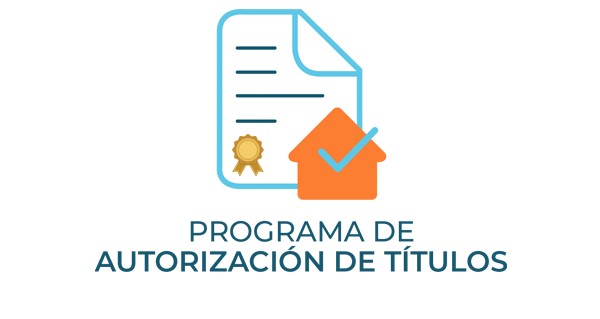 Logo de Programa de Autorización de Títulos