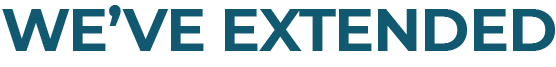 We've Extended