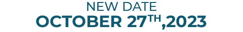 New Date October 27th, 2023