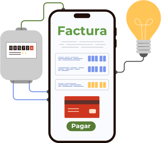 Ilustración monitoreo de factura