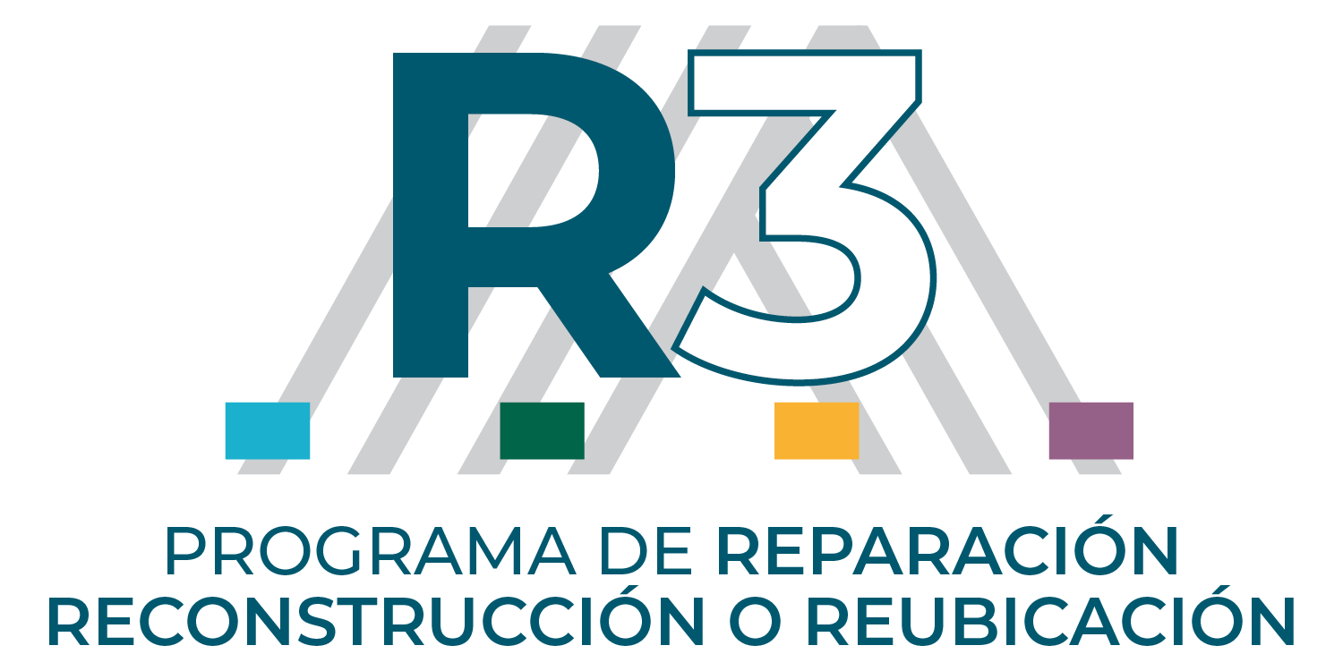 Logo de Programa de Reparación, Reconstrucción o Reubicación