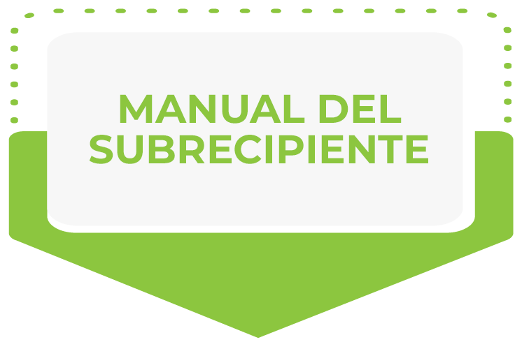 Manual del Subrecipiente