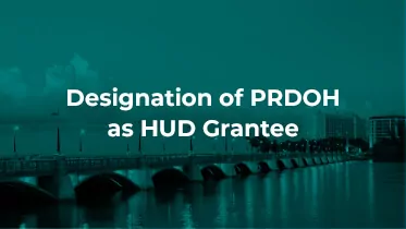 Designation of PRDOH as HUD Grantee