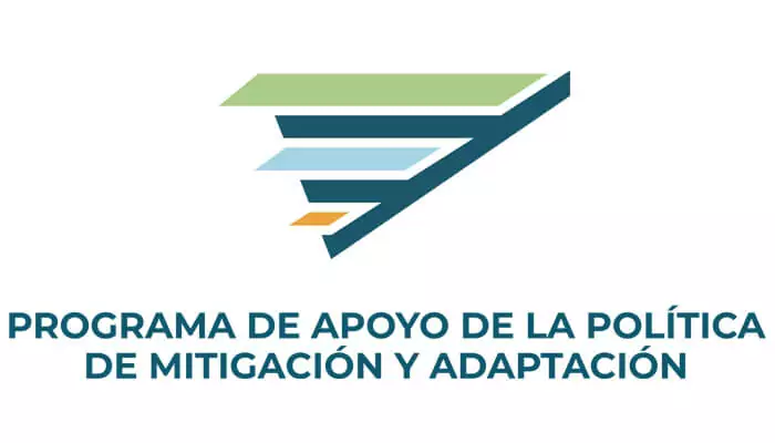 Logo de Programa de Apoyo a la Política de Mitigación y Adaptación