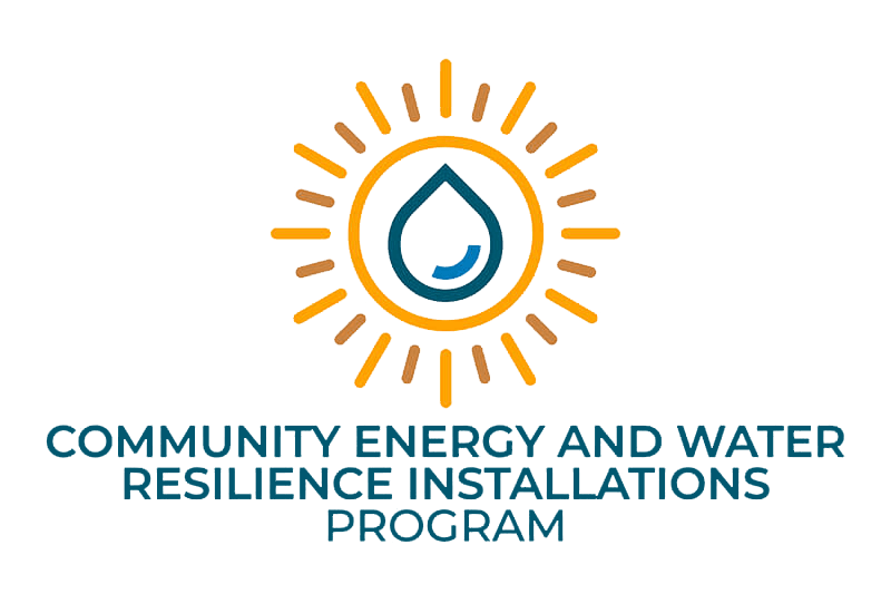 Logo of COMMUNITY ENERGY AND WATER RESILIENCE INSTALLATIONS PROGRAM