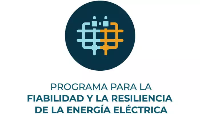 Logo de PROGRAMA PARA LA FIABILIDAD Y LA RESILIENCIA DE LA ENERGÍA ELÉCTRICA (ER2)