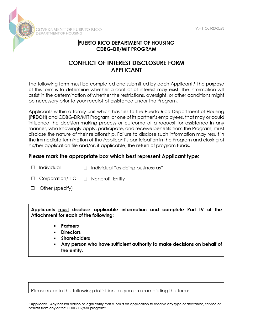 Conflicto de intereses V4en