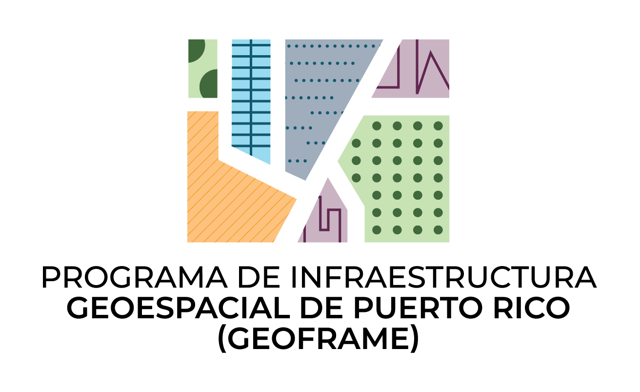 geoframe-dark-es Programa de Infraestructura Geoespacial de Puerto Rico (GEOFRAME)
