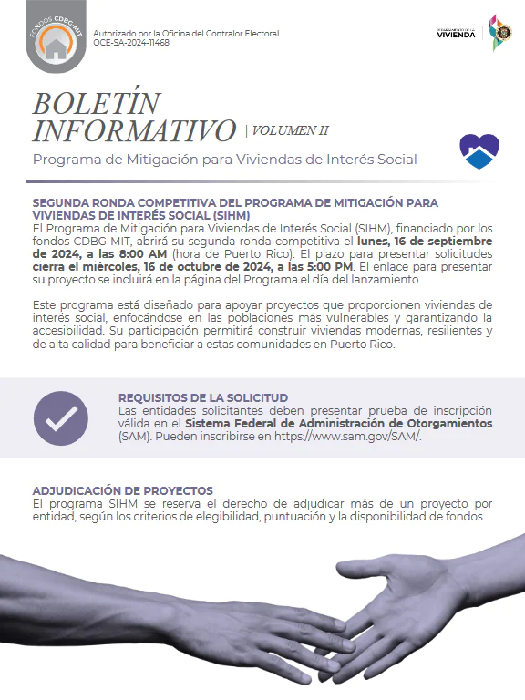 2024 09 13_ADM_HCD_Public Content_SIHM Informative Bulletin 2_es_v1.pdf Boletin informativo 2