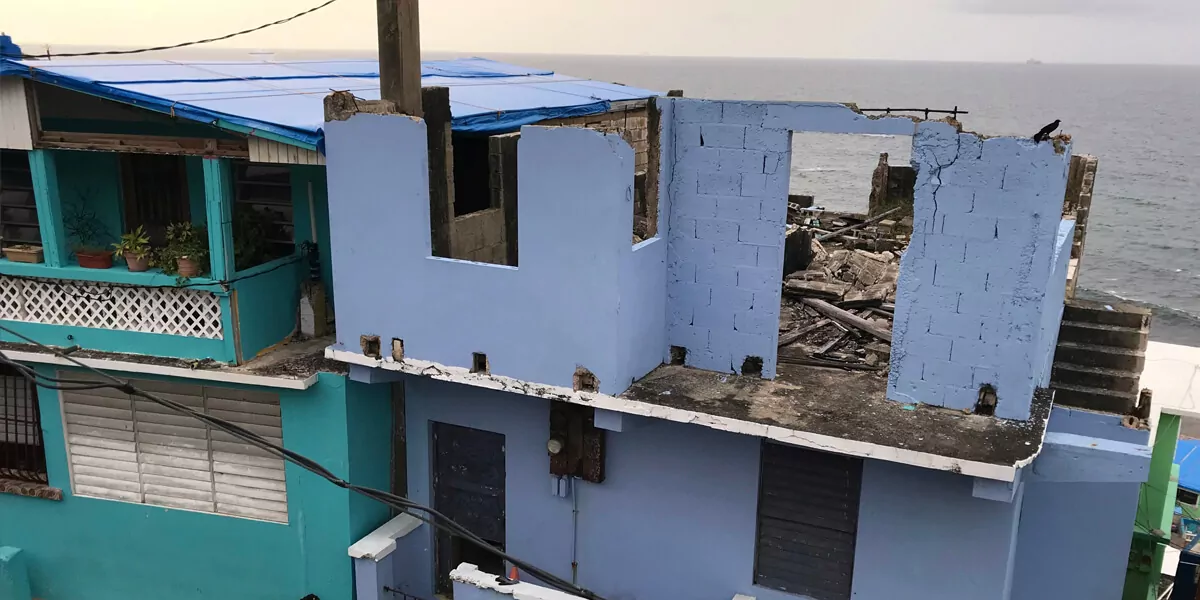 Banner de Casa destruida