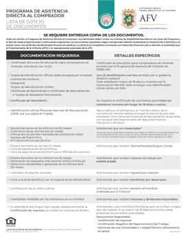 LISTA DE COTEJO DE DOCUMENTOS